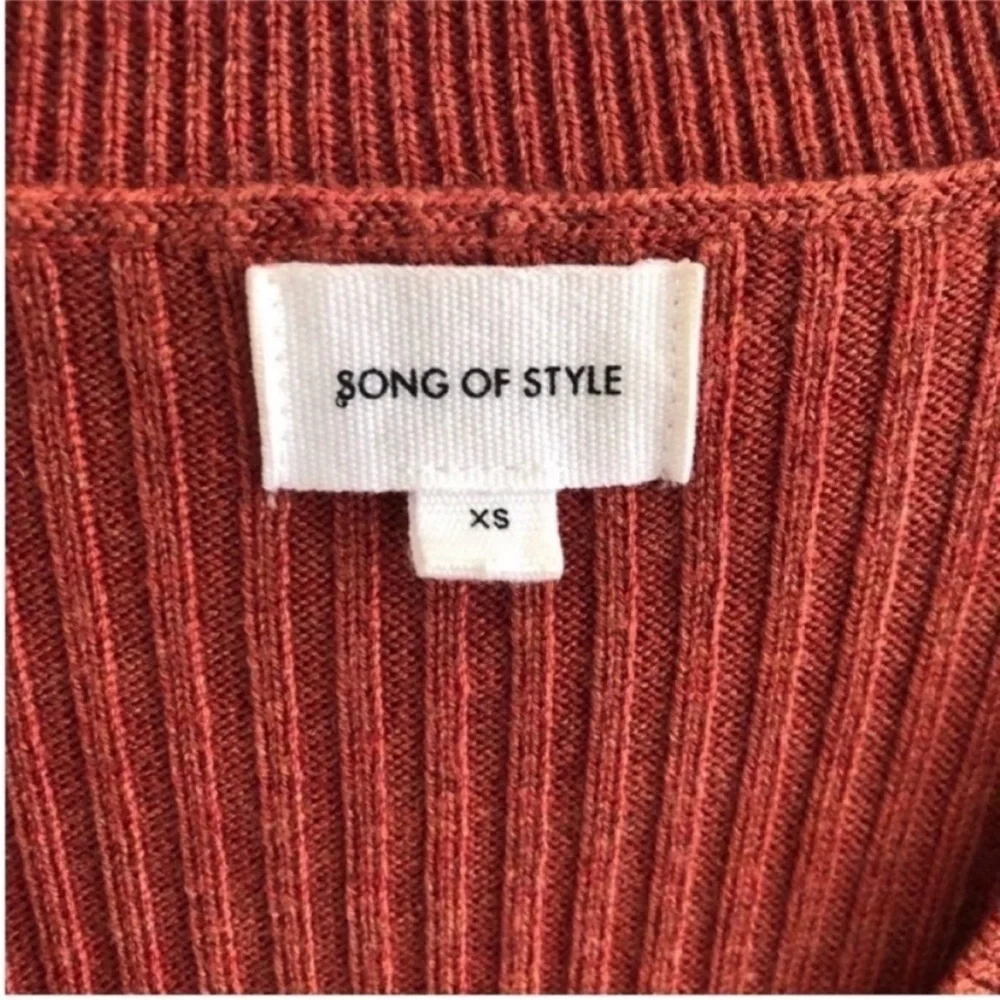 Song of Style Romi Cardigan Terracotta